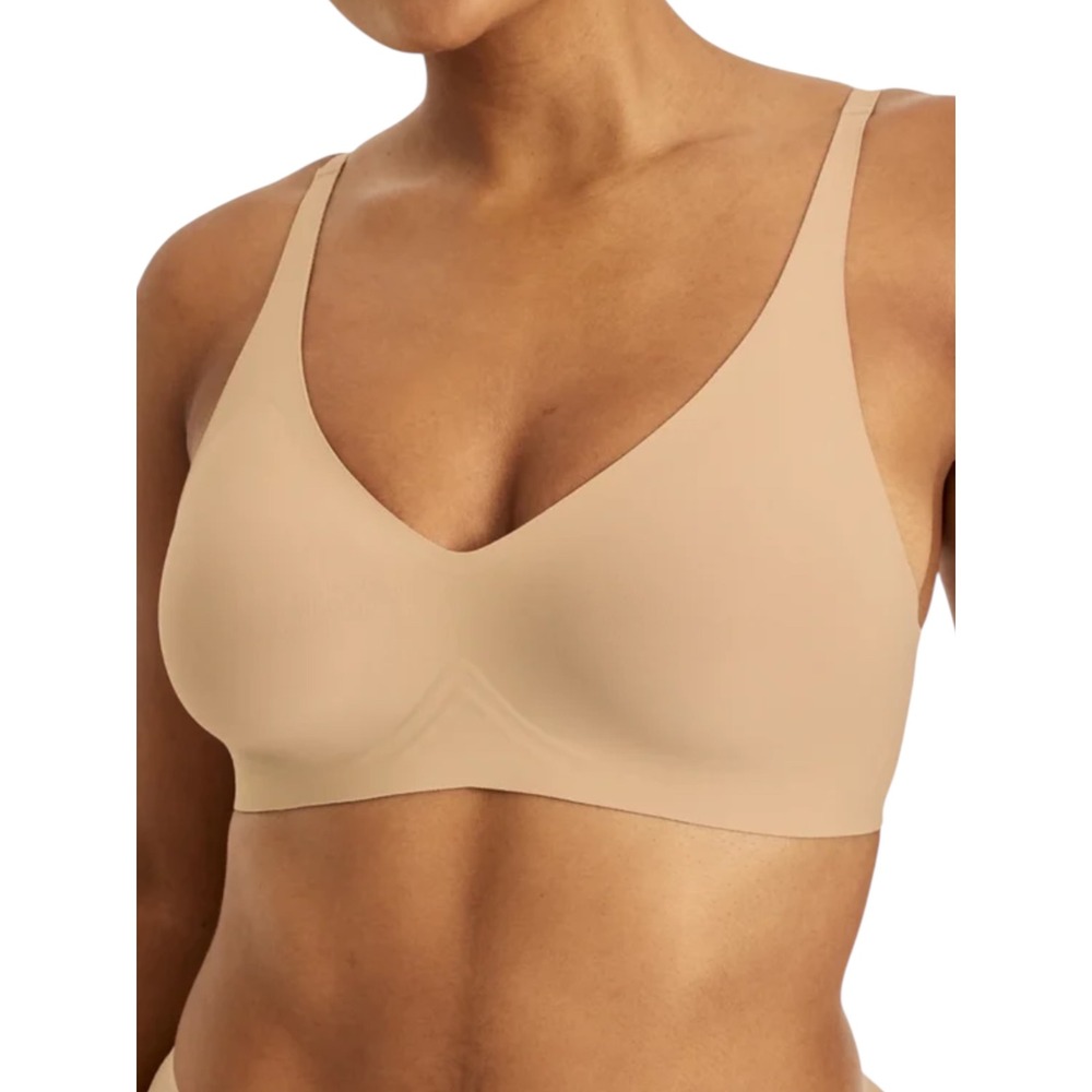 Knix Revolving V-Neck‎ Seamless Wireless Bra Warm Sand NWT (XXXXL)